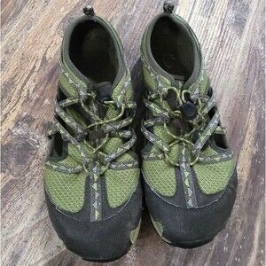 Chaco Kids Junior Hiking Trail Outdoors Shoes Water Green Size 4 US 35 EUR